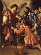 Giovanni Biliverti The Angel's Parting from Tobias oil painting reproduction